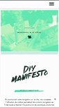 Mobile Screenshot of diy-manifesto.com